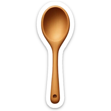 wooden spoon sticker
