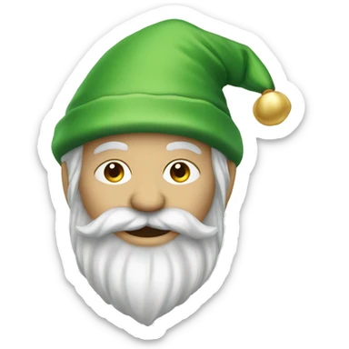 Lutin de jardin sticker