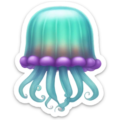 make the queen jellyfish from spongebob sticker
