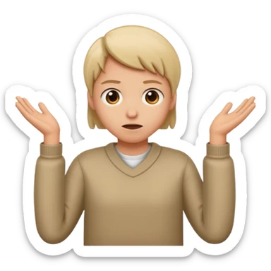 🤷‍♂️ recreate this in batter way sticker