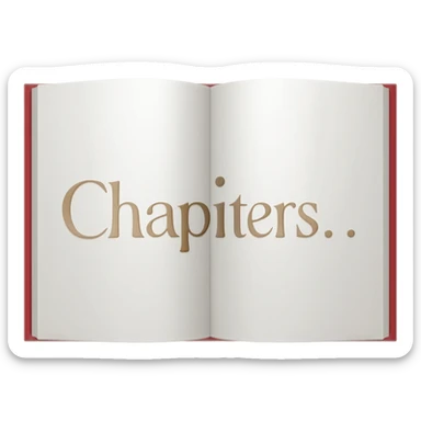 a Chapter heding in a page of the book sticker