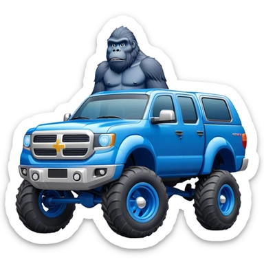 Bigfoot - Bigfoot 4x4 (Model Year: 2022) (Iconic colour: Blue) sticker