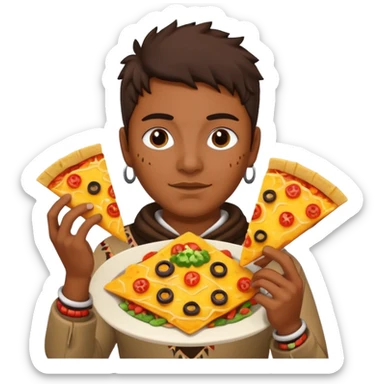 In nacho que sea un indio sticker