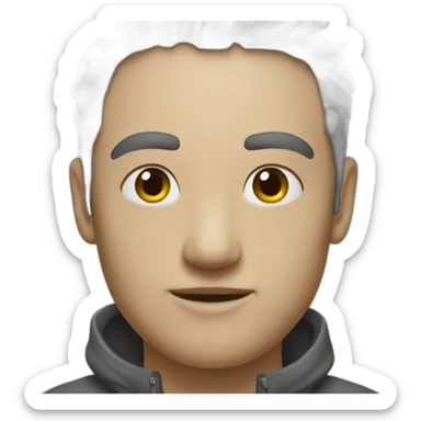 warter white sticker