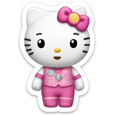 Hello kitty sticker