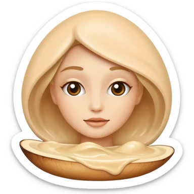 Organic cosmetic sticker