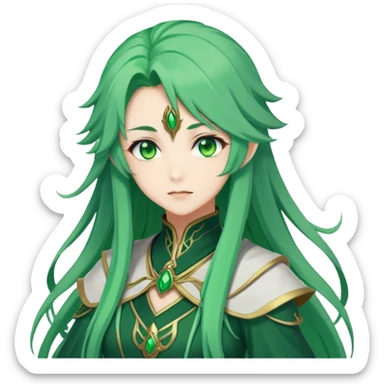 Nahida The Dendro Archon from Genshin Impact sticker