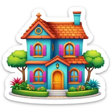 Film disney Encanto house sticker