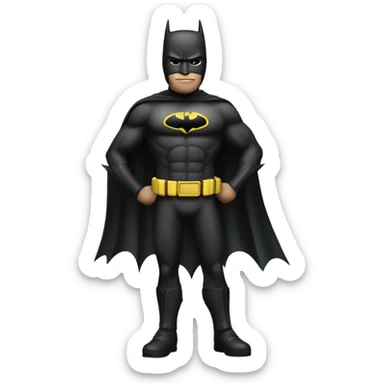 Bat-man sticker