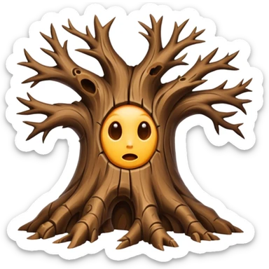 hallow tree sticker
