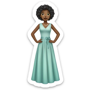 Dress to impress sticker