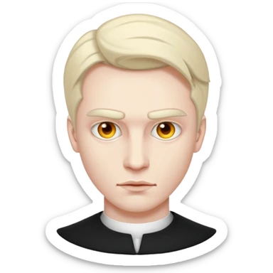 Ange diabolique homme sticker