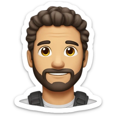 Homem quente 🥵 sticker