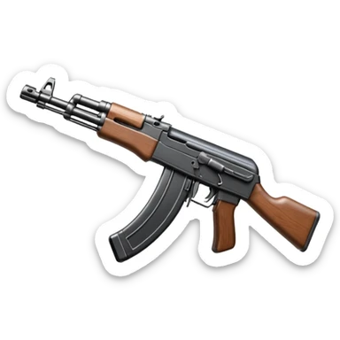 Ak47 emoji sticker