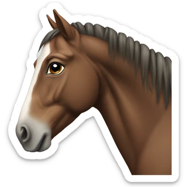 Horse sticker