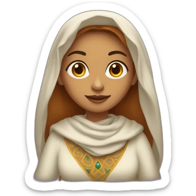 Sorcière marocaine femme sticker