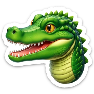 alligator sticker