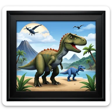 Jurassic World  sticker