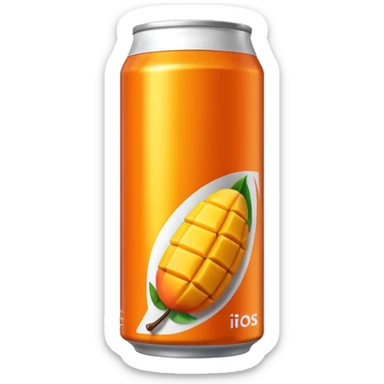 energy drink mango passion sticker