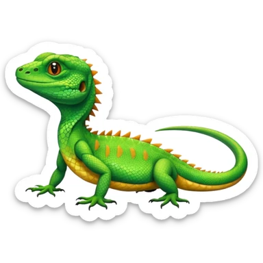 Lizard sticker