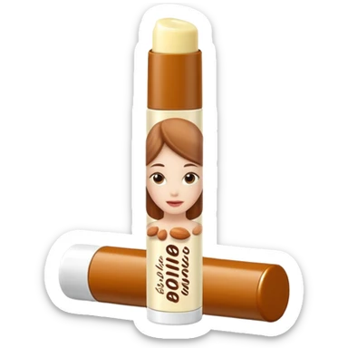 Balmea Natural Shea Butter and Almond Oil Lip Balm chapstick for lips sticker