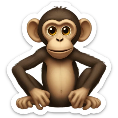 sicilian-monkeys sticker