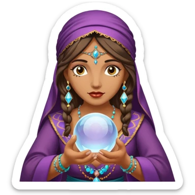 Gypsy fortune teller – Crystal ball




















 sticker
