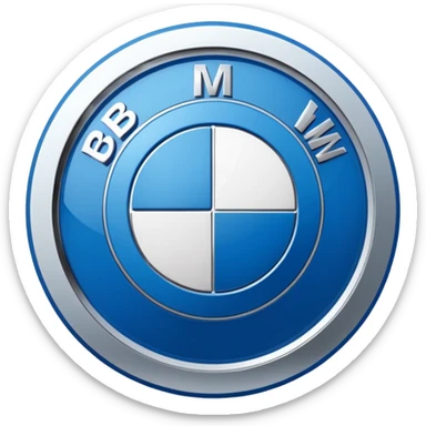 BMW logo emoji sticker