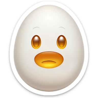 Egg sticker