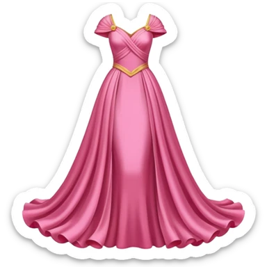 pink costume sticker