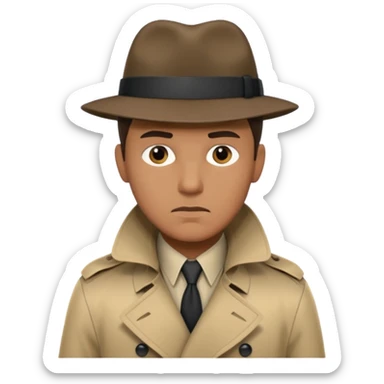 detective  sticker
