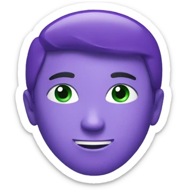 purple flashing "TM" sticker