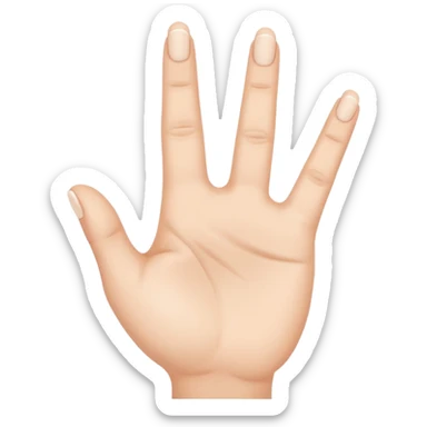 three-finger salute sticker