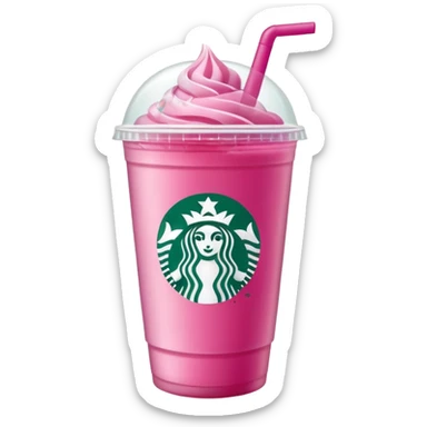 Starbucks pink drink  sticker