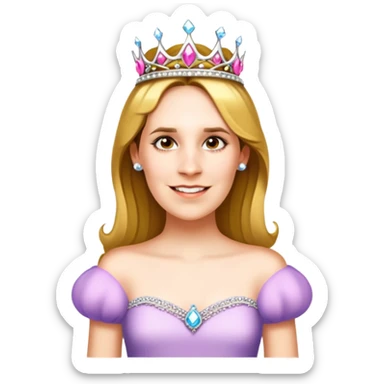 Princess sticker