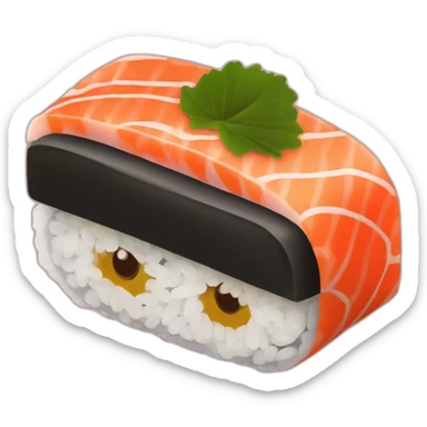 Sushi salmon maki sticker