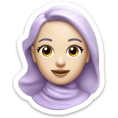 skin care Kit pastel purple  sticker