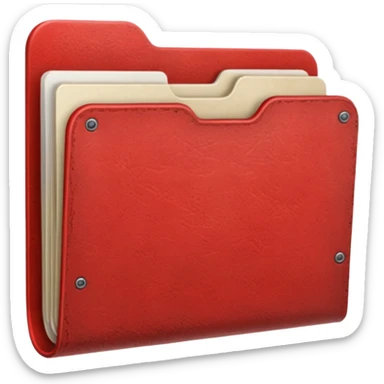 красная папка ссср sticker