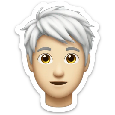 Twink white sprite sticker