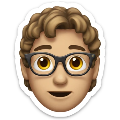 Лебедь с бантиком на шее sticker