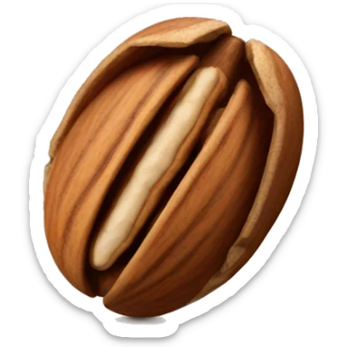 pecan nut sticker