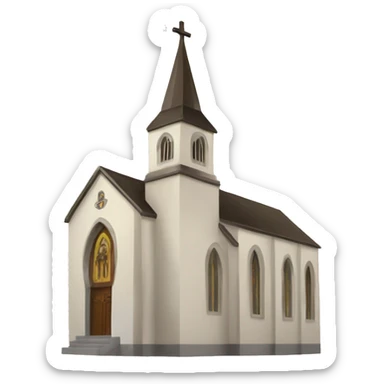 a church  sticker