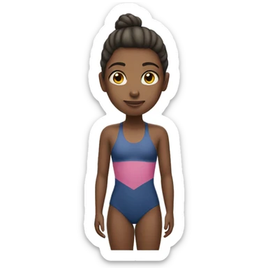 girl who can’t swim sticker