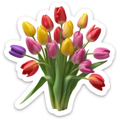 Tulips  sticker