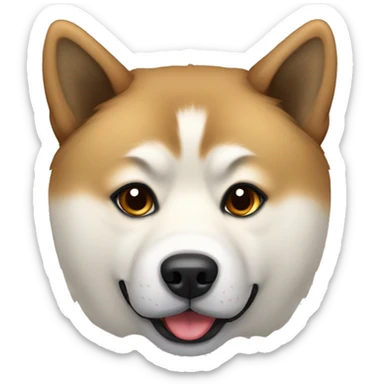 Akita American sticker