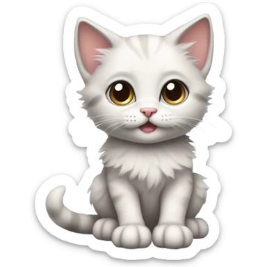 Kitty sticker
