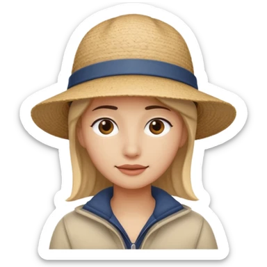 “Boathouse” hat  sticker