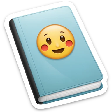 journal observing. Transparent background sticker