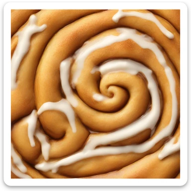 cinnamon roll sticker