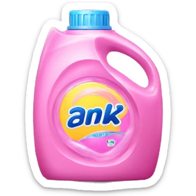 pink laundry detergent y2k sticker